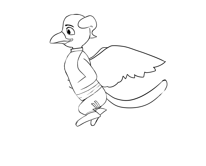 Animation test of an Original Character